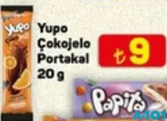 ÜLKER YUPO ÇOKOJELO PORTAKAL 20 G